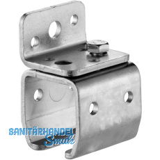 Wandbefestigungsmuffe HELM 501, Loch ø 17 mm, M8 x 25, Edelstahl Wandbefestigungsmuffe HELM 501, Loch ø 17 mm, M8 x 25, Edelstahl