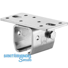 Deckenbefestigungsmuffe HELM 502, Edelstahl Deckenbefestigungsmuffe HELM 502, Edelstahl