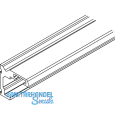 HAWA-Junior 40 Holz Winkelprofil Wandmontage L=2000 mm T�rst�rke bis 42mm silber