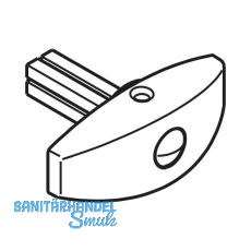 Drehgriff HAWA, TS 35 - 40 mm, Messing vernickelt matt Drehgriff HAWA, TS 35 - 40 mm, Messing vernickelt matt