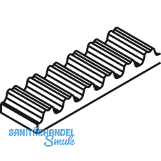 Zahnriemen HAWA-Frontslide 60/matic, 10000 mm Zahnriemen HAWA-Frontslide 60/matic, 10000 mm