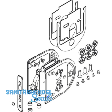 HAWA Toplock Schiebet�rschloss PZ f�r ESG/VSG Glas 8-12,7 mm