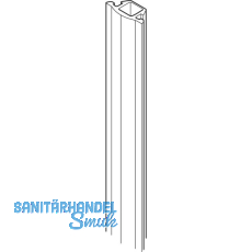 HAWA Dichtungsprofil Wandanschlussprofil L=3500 mm Gummi schwarz