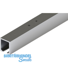 HAWA-Junior 80/100 Laufschiene Deckenmontage L=2200 mm Alu farblos eloxiert