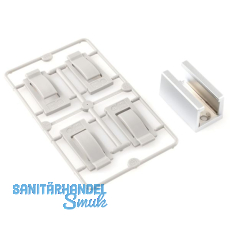 HAWA Junior GP/Ordena 70 Bodenf�hrung spielfrei Glas 8-12,7 mm verchromt matt