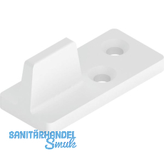 HELM 73 Bodenf�hrung Nutbreite 8 mm Kunststoff wei�