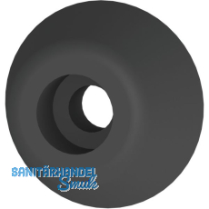 Gummipuffer, schwarz