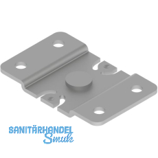 HELM 53/73 Deckenbefestigungsplatte Stahl verzinkt