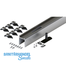 HAWA-Junior 80/100 Pocket Montageset Wandtasche L=2500 mm silber HAWA-Junior 80/100 Pocket Montageset Wandtasche L=2500 mm silber