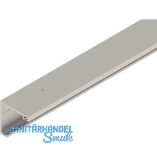 HELM GT-L Laufschiene Deckenmontage auf Ma� Edelstahl-Effekt