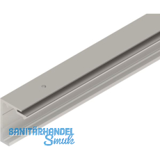 HELM GT-S 150 Laufschiene Deckenmontage auf Maß Edelstahl-Effekt HELM GT-S 150 Laufschiene Deckenmontage auf Maß Edelstahl-Effekt