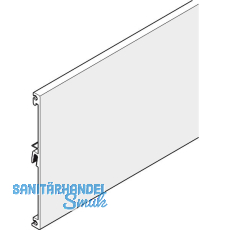 Abdeckblende Frontslide 60/A und 60/matic, auf Maß, Alu silber eloxiert Abdeckblende Frontslide 60/A und 60/matic, auf Maß, Alu silber eloxiert