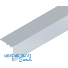 HELM GT-S 150 Montageprofil deckenbündige Montage auf Maß Alu silber eloxiert HELM GT-S 150 Montageprofil deckenbündige Montage auf Maß Alu silber eloxiert