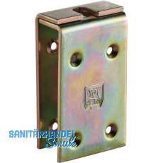 Verst�rkungslasche f. Holztor HELM 198, TS 20-40 mm, Stahl verzinkt, gelb