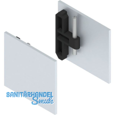 HELM GT-L Abdeckkappen-Set Aluminium silber eloxiert