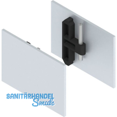 HELM GT-L Abdeckkappen-Set f�r Seitenteil Aluminium silber eloxiert