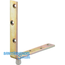 F�hrungsrolle HELM 249, Stahl verzinkt, gelb