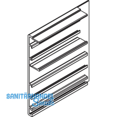 HAWA-Junior 80/100 Z Abdeckkappe Clipblende 66 mm rechts silber HAWA-Junior 80/100 Z Abdeckkappe Clipblende 66 mm rechts silber