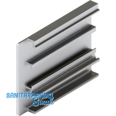 HAWA-Junior 80/100 B Abdeckkappe Clipblende 53 mm links silber HAWA-Junior 80/100 B Abdeckkappe Clipblende 53 mm links silber