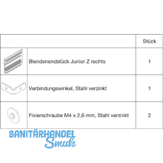 HAWA-Junior 100/B Abdeckkappen-Set Clipblende 53 mm rechts silber (30146) HAWA-Junior 100/B Abdeckkappen-Set Clipblende 53 mm rechts silber (30146)