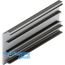 HAWA-Junior 100/B Acoustics Abdeckkappe Clipblende 95 mm links silber