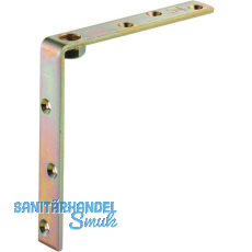 Tragwinkel HELM 394, Loch-� 5,4 mm, Stahl verzinkt, gelb