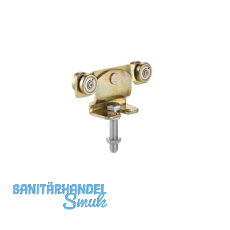 Rollapparat HELM 391 zweipaarig Stahl verzinkt gelb