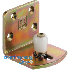 F�hrungsrolle HELM 153, Stahl verzinkt, gelb