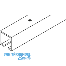 HAWA Porta Laufschiene Deckenmontage L=2000 mm silber