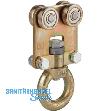 Rollapparat HELM zweipaarig 724Ri f�r pers�nliche Schutzausr�stung,verzinkt,gelb