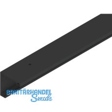 HELM GT-L Laufschiene Deckenmontage auf Ma� Aluminium schwarz matt