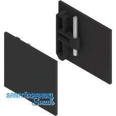 HELM GT-L Abdeckkappen-Set Aluminium schwarz matt HELM GT-L Abdeckkappen-Set Aluminium schwarz matt