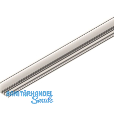 SOLIDO/HELM Blende zu Anschlagschiene L=2500 mm auf Maß Edelstahl-Effekt SOLIDO/HELM Blende zu Anschlagschiene L=2500 mm auf Maß Edelstahl-Effekt