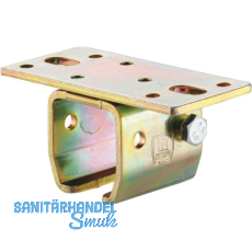 Deckenbefestigungsmuffe HELM 402, Stahl verzinkt, gelb Deckenbefestigungsmuffe HELM 402, Stahl verzinkt, gelb