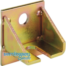 Winkelbefestigung HELM 404 W einfach Stahl verzinkt gelb Winkelbefestigung HELM 404 W einfach Stahl verzinkt gelb