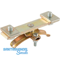 Endklemme Kabelwagen einfach HELM 135, Kabel 8-15 mm, Stahl verzinkt gelb Endklemme Kabelwagen einfach HELM 135, Kabel 8-15 mm, Stahl verzinkt gelb