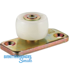 F�hrungsrolle HELM 459 PL, Stahl verzinkt, gelb