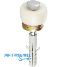 F�hrungsrolle HELM 459 D�, Kunststoff wei�/U-Scheiben Stahl verzinkt, gelb