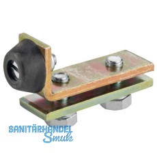 Schienenstopper HELM 1500 P Stahl verzinkt gelb