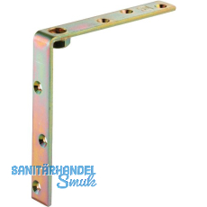 Tragwinkel HELM 594, Loch-ø 8,4 mm, Stahl verzinkt, gelb Tragwinkel HELM 594, Loch-ø 8,4 mm, Stahl verzinkt, gelb