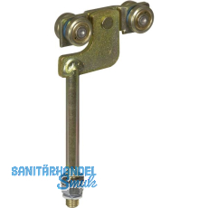 Rollapparat HELM 521L zweipaarig mit Drehlager, Stahl verzinkt, gelb Rollapparat HELM 521L zweipaarig mit Drehlager, Stahl verzinkt, gelb