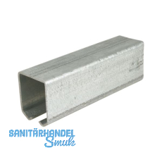 Laufschiene f�r freitragende Tore, L�nge 3000 mm, Stahl verzinkt