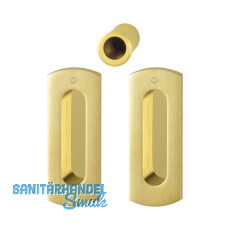 HOPPE Schiebet�rmuschel Set M463 - BL. Messing messingfarben satiniert/poliert