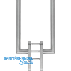 HOPPE Hebeschiebegarnitur AMSTERDAM Griff/Griff PZ, Türstärke 75-80, Edelstahl HOPPE Hebeschiebegarnitur AMSTERDAM Griff/Griff PZ, Türstärke 75-80, Edelstahl