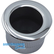 MARCHESI Stirnziehgriff Einlassma� � 25 mm, Aluminium verchromt