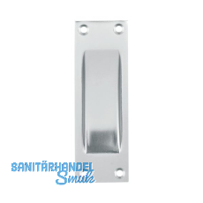 HOPPE Schiebetürmuschel 40 x 120 mm, Aluminium silber eloxiert HOPPE Schiebetürmuschel 40 x 120 mm, Aluminium silber eloxiert