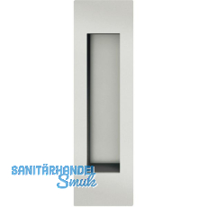 FSB Schiebet�rmuschel 42 4251 eckig offen, Aluminium silber eloxiert