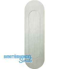 FSB Schiebet�rmuschel 42 4250 oval geschlossen, Edelstahl matt