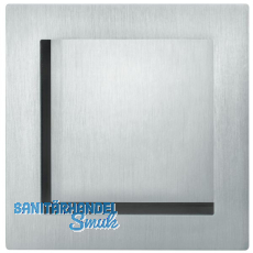 Schiebet�rmuschel FSB 4253 eckig, offen, Edelstahl feinmatt