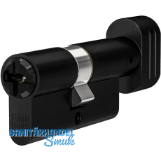 WINKHAUS Knaufzylinder key Tec N-Tra, verschiedensperrend, 55/K35 schwarz
